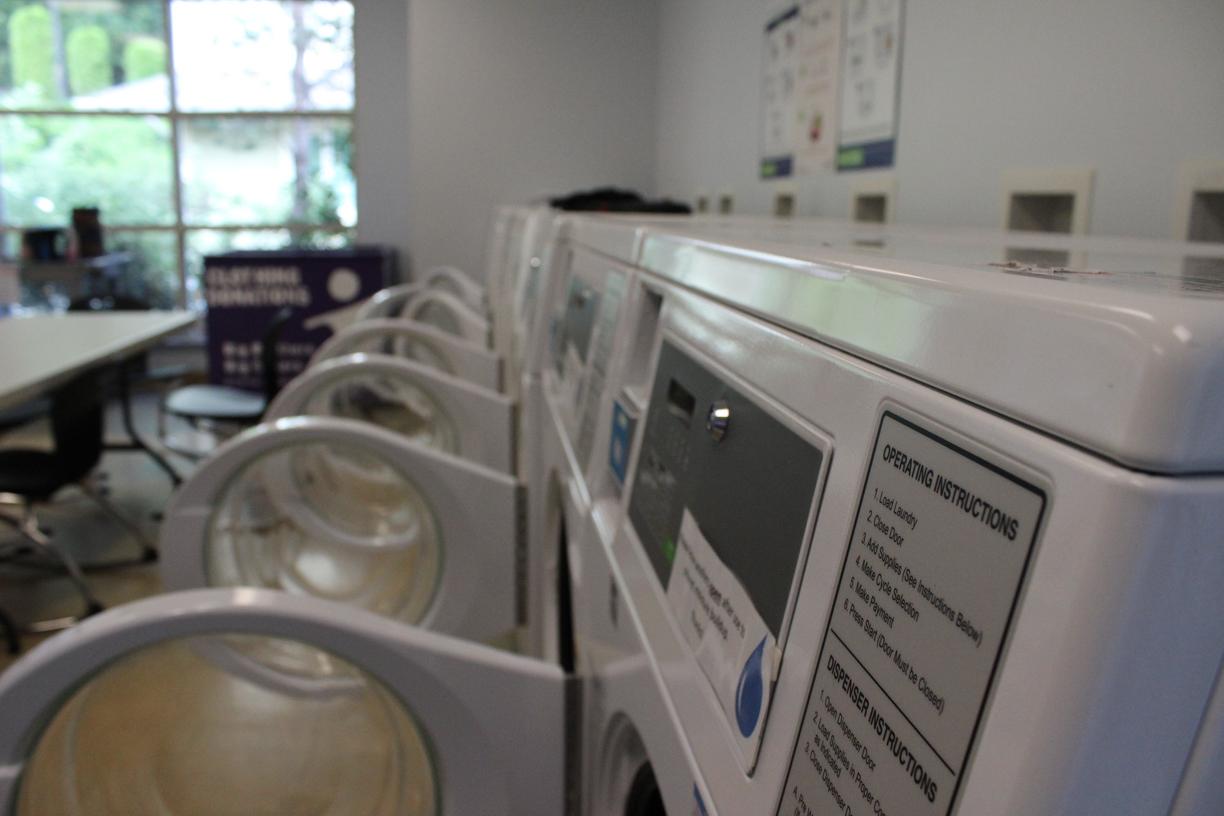 Washing machines on campus